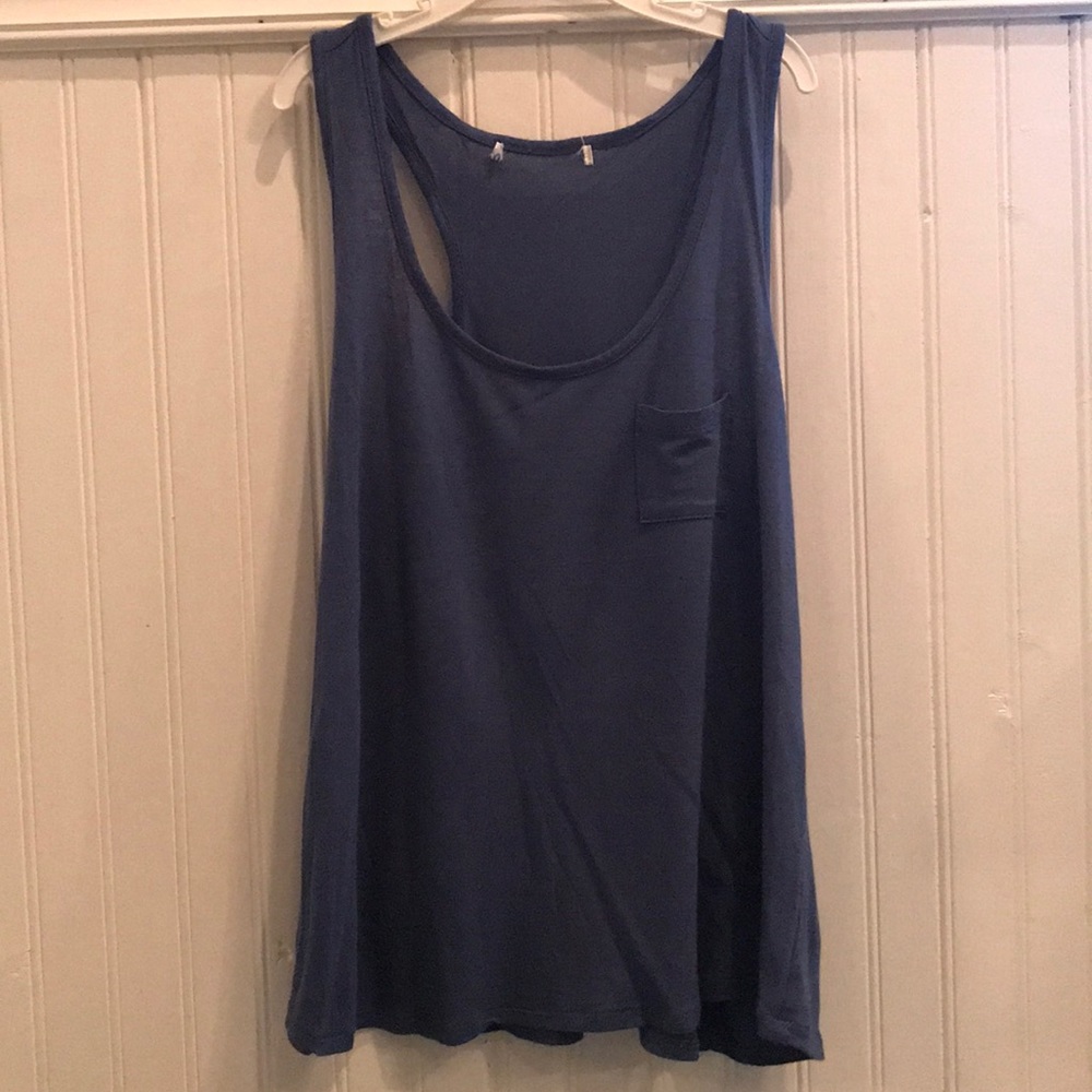 Blue Tank Top